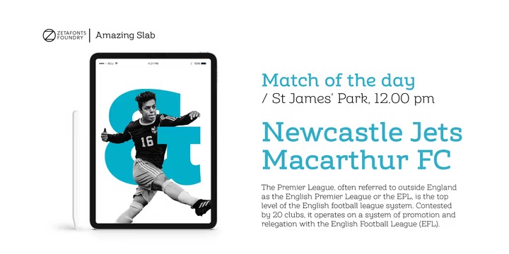 Amazing Slab Font Family preview image 4
