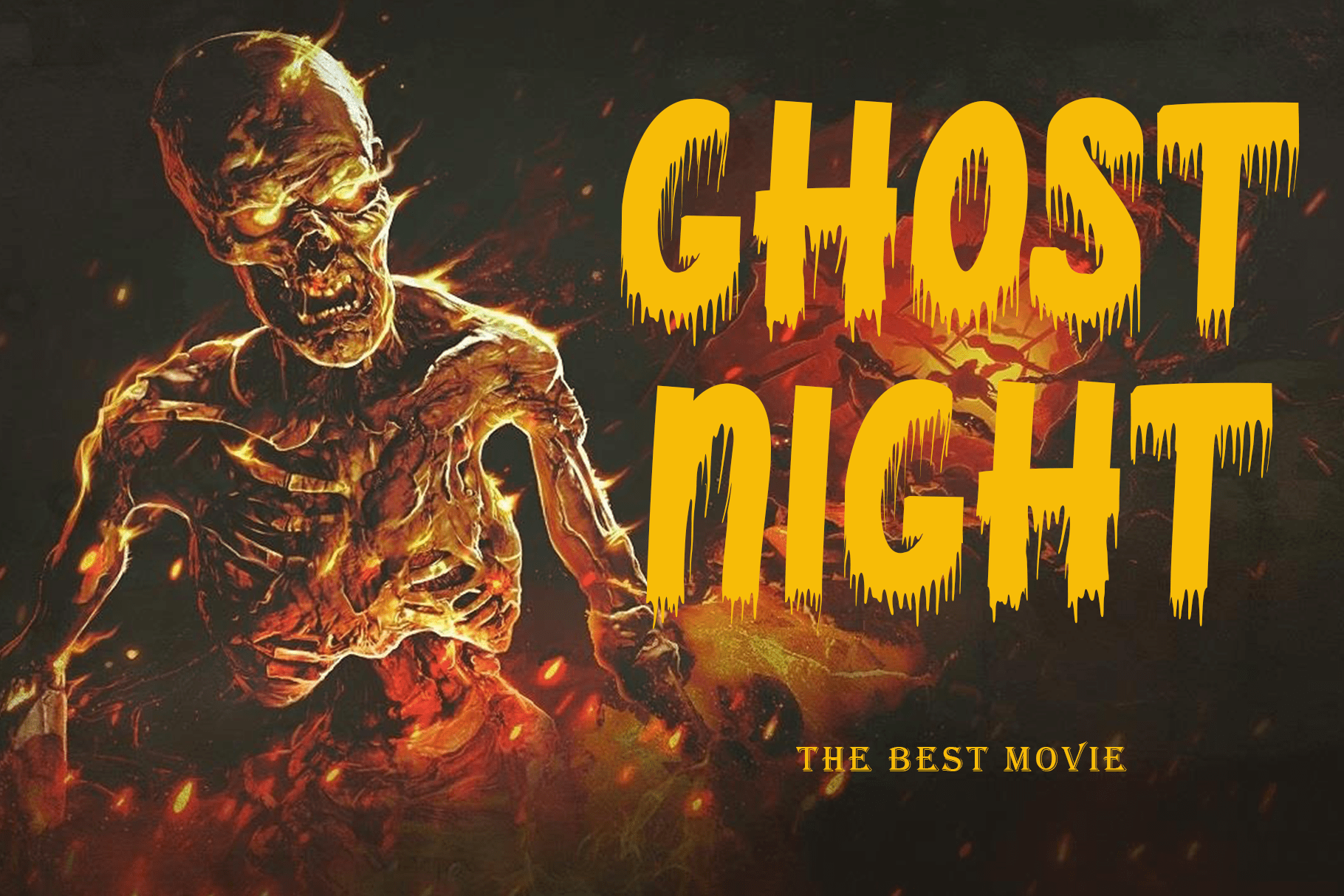 Death Party Font preview image 4