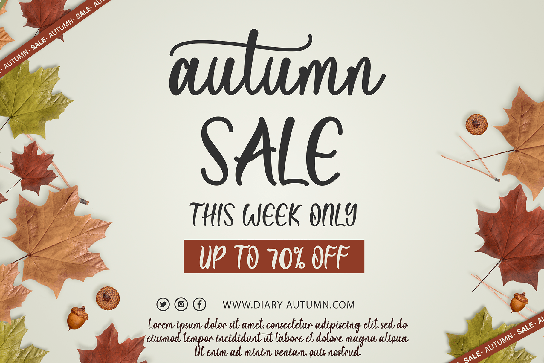 Diary Autumn Font preview image 3