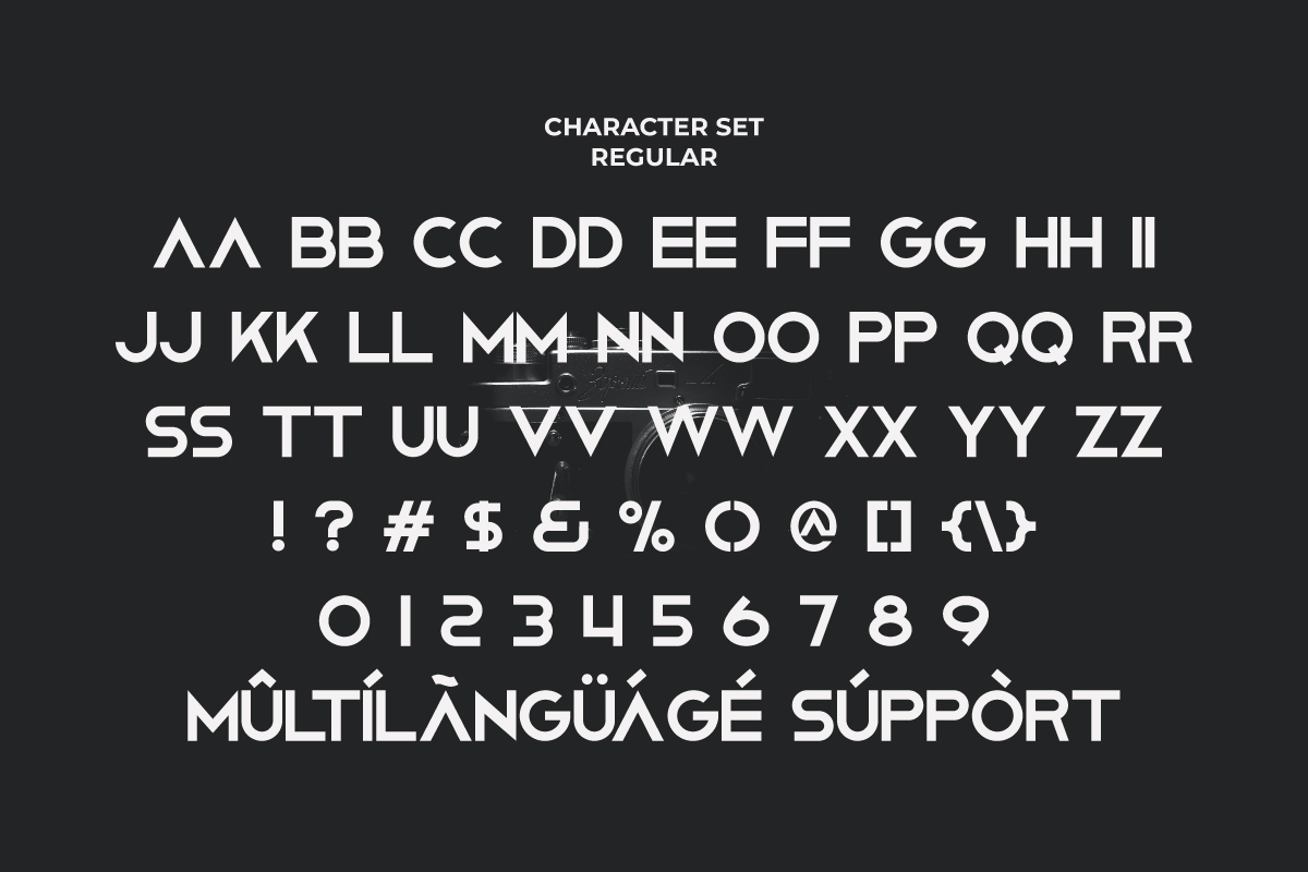 Overcame Font preview image 4