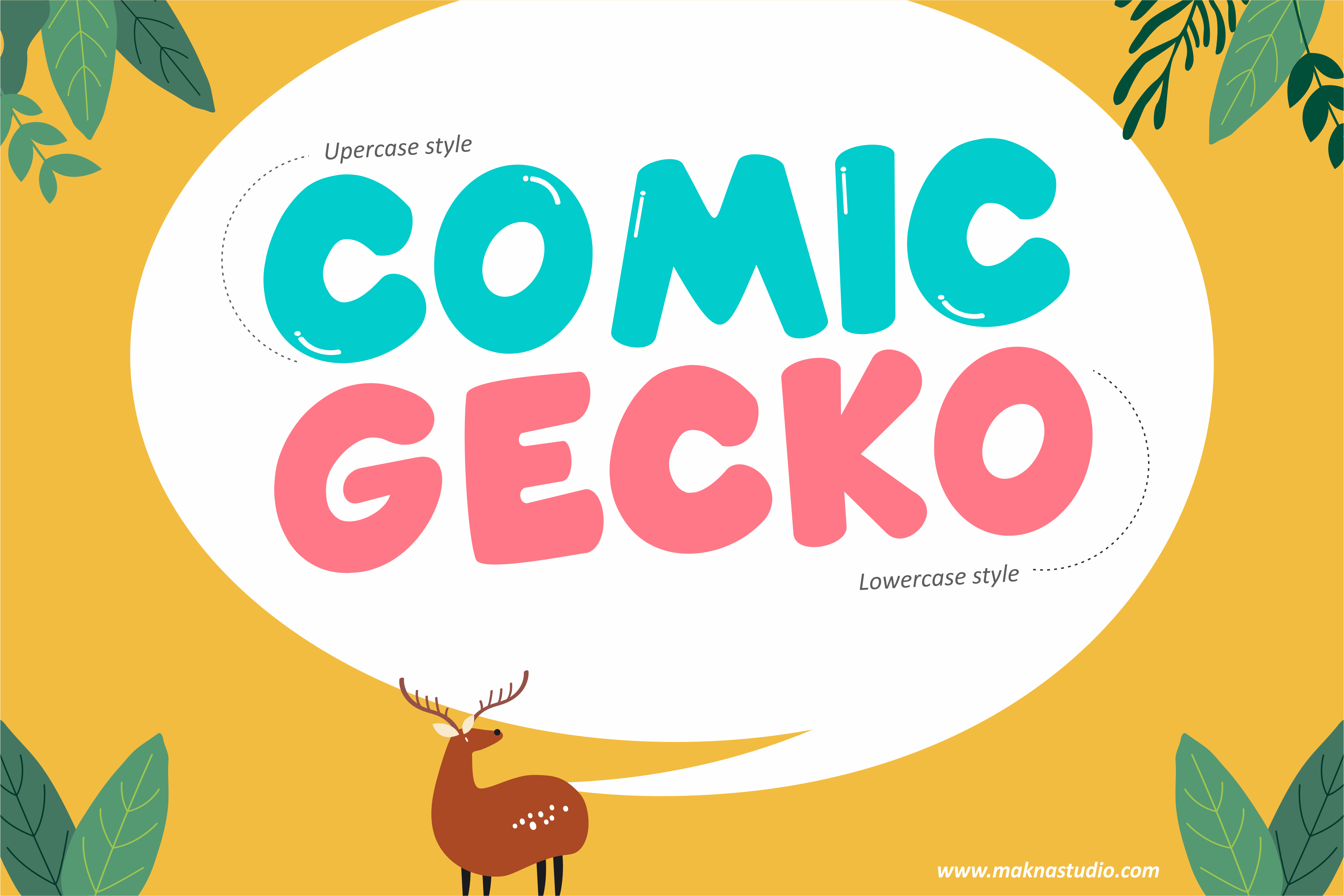 Comic Gecko Pro Font preview image 3