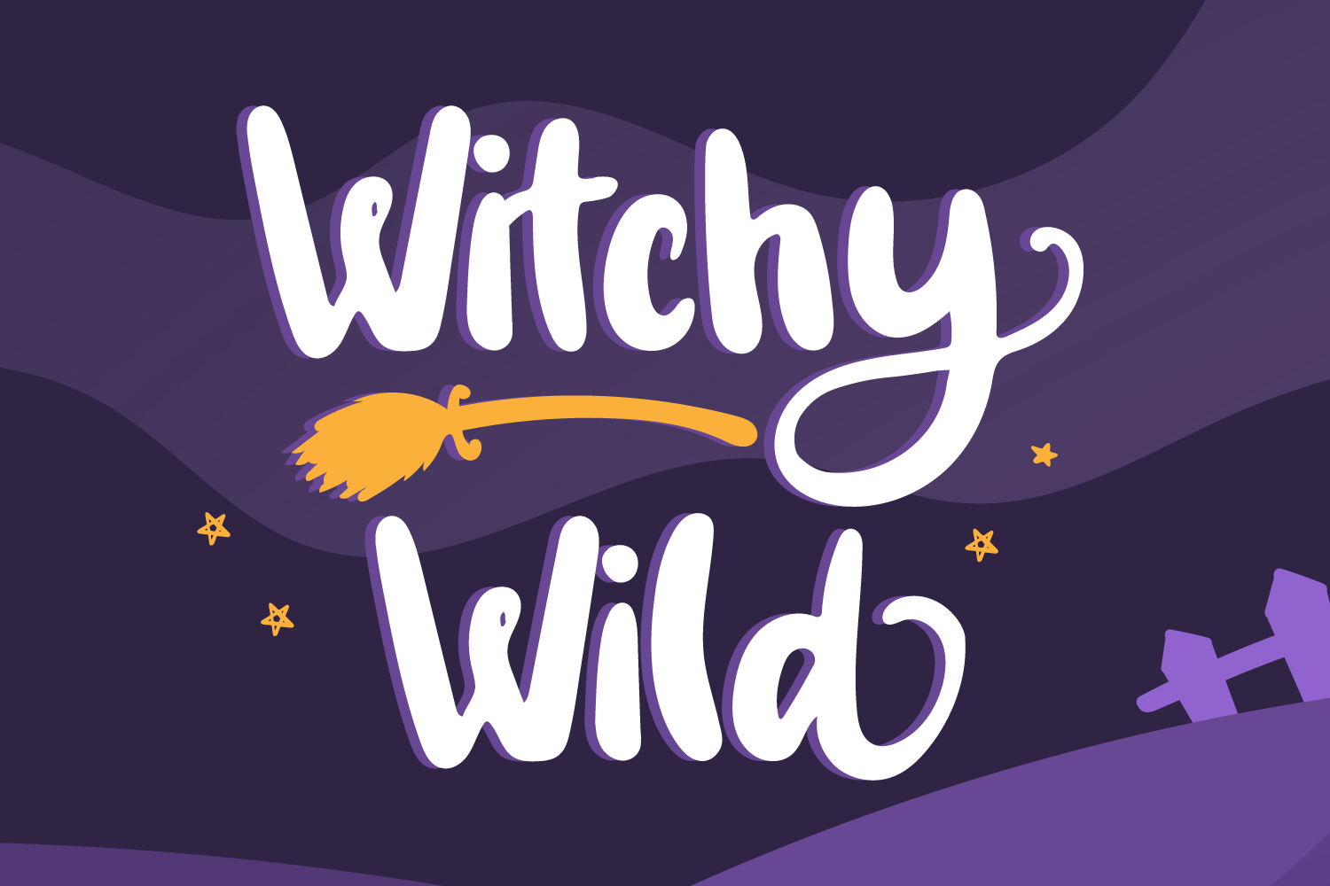 Night Halloween Font preview image 3
