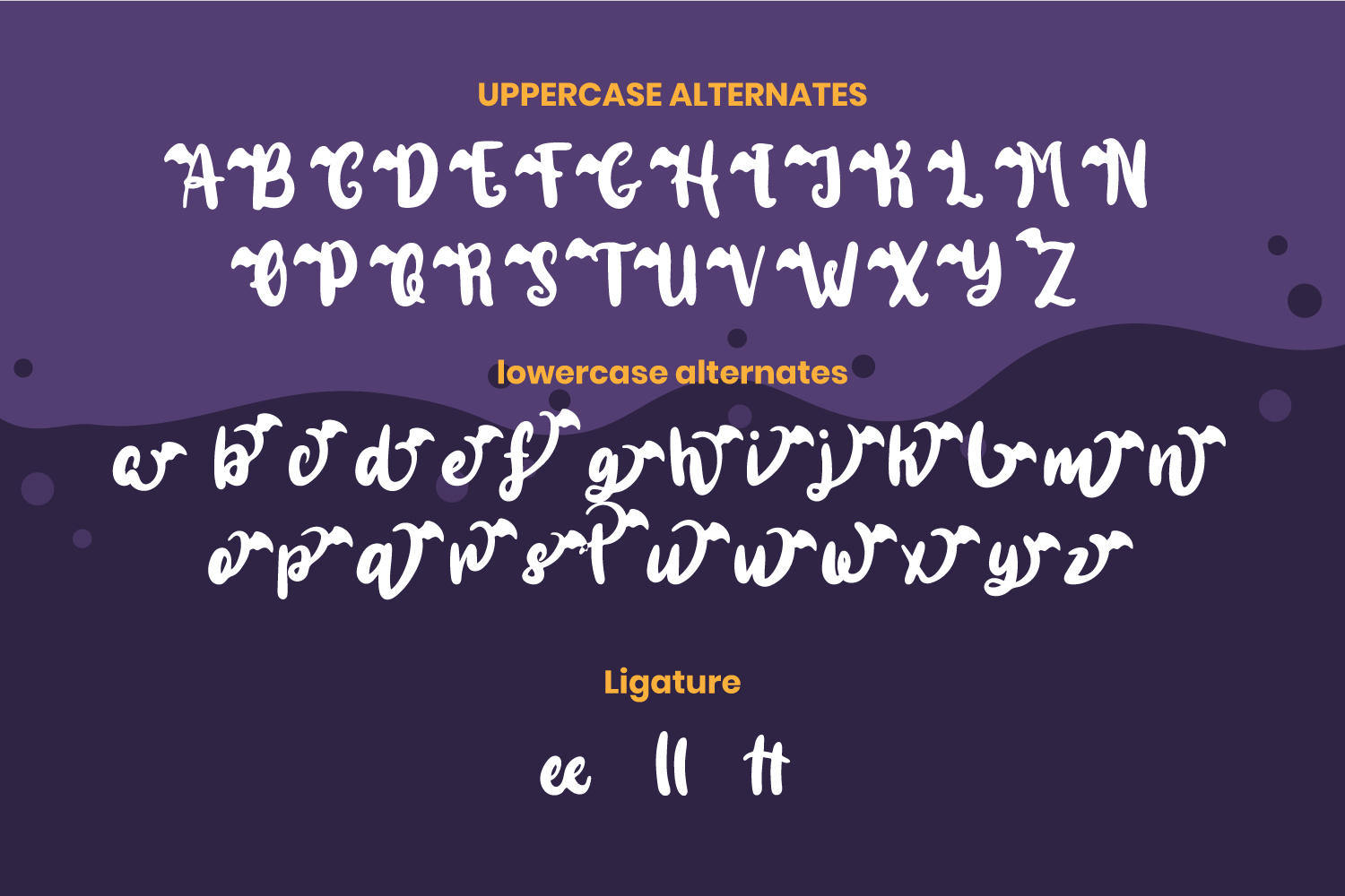 Night Halloween Font preview image 5