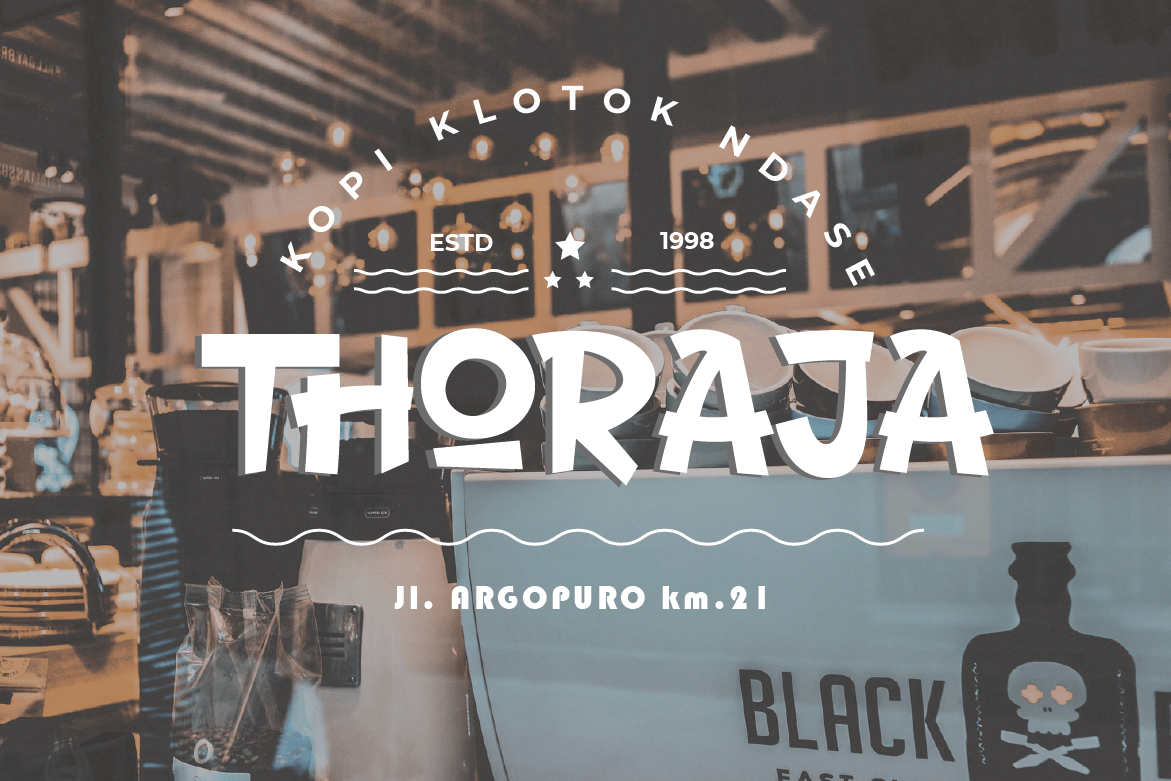 THORATE Font preview image 2
