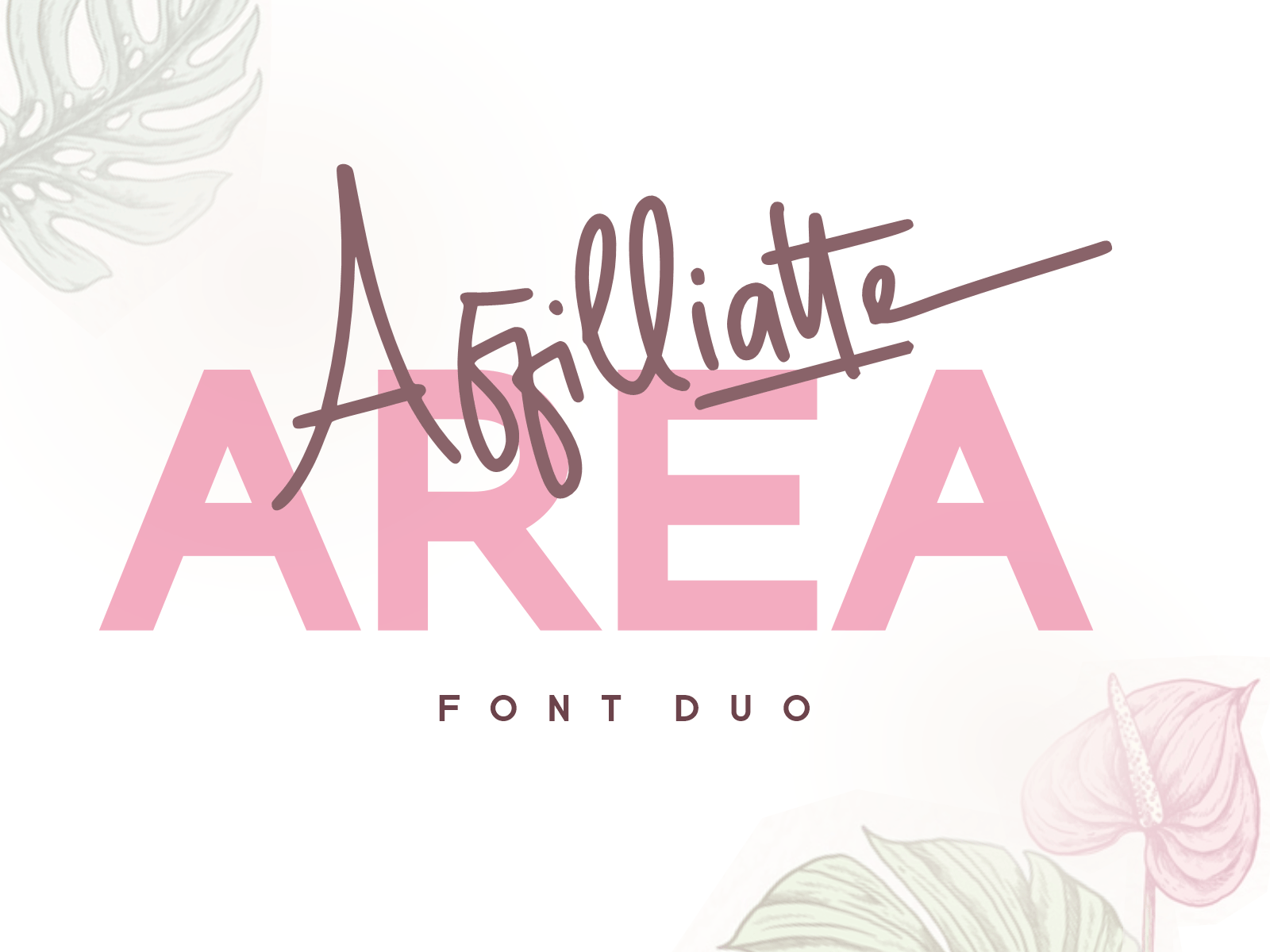 Affilliatte Font preview image 2