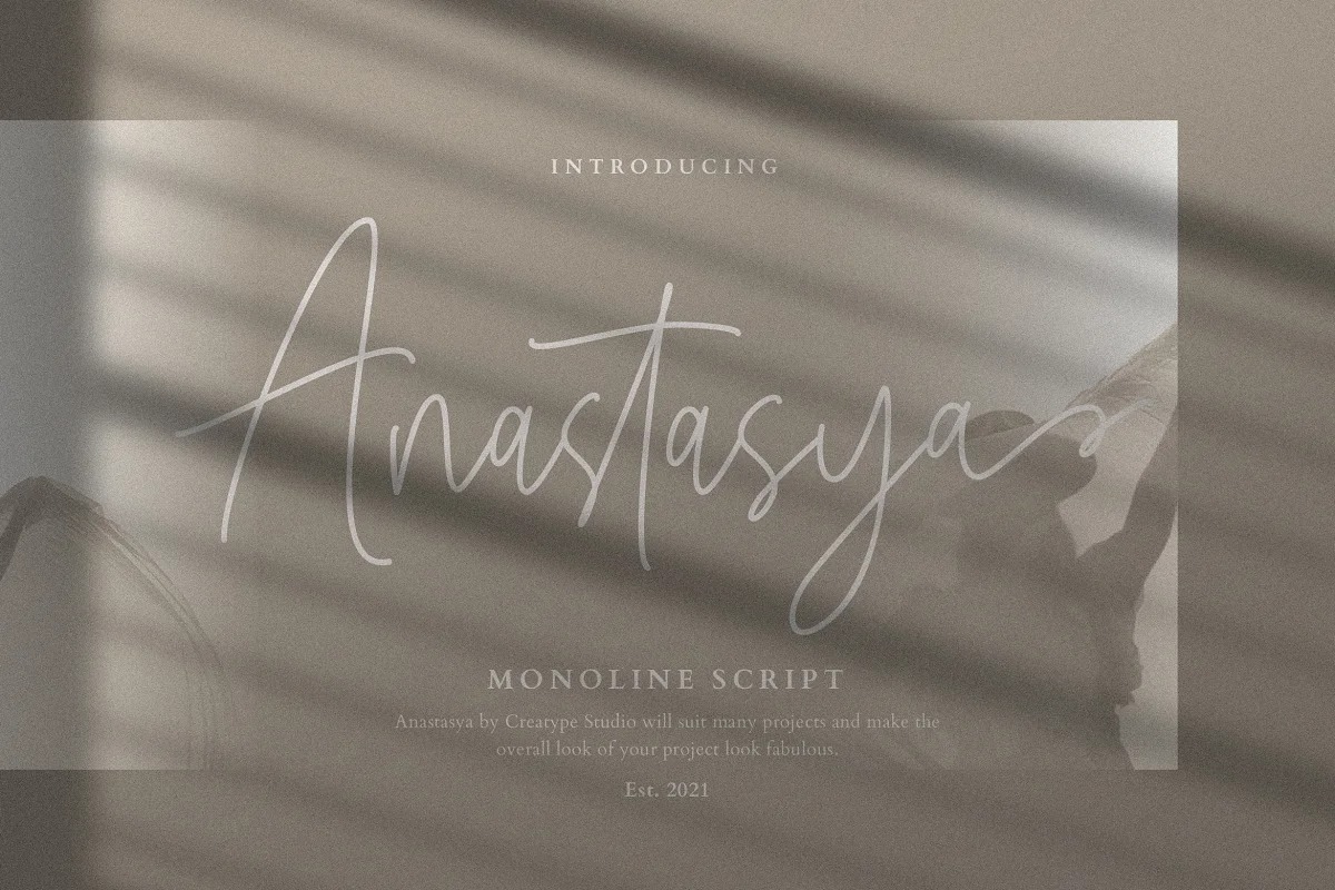 Anastasya Handwritten Font