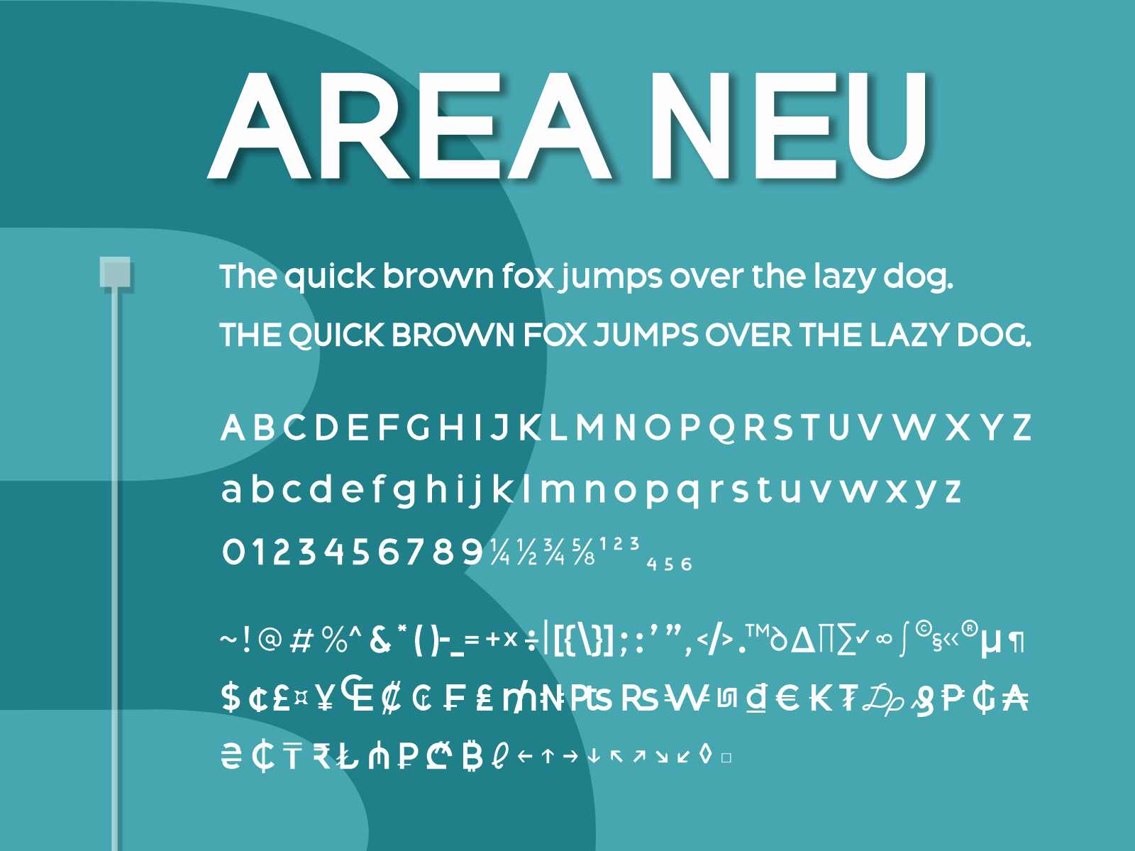 Area Neu Font preview image 4