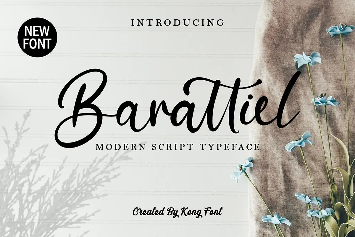 Barattiel Script Font