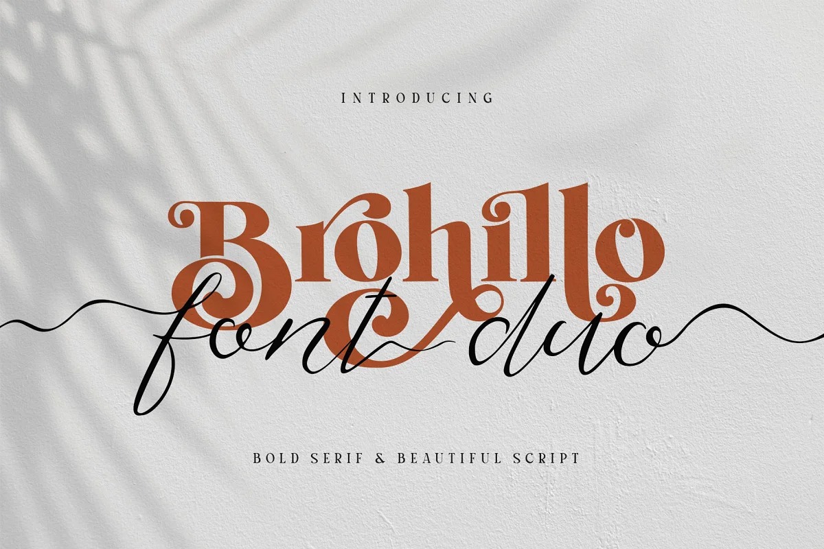 Brohillo Serif Font