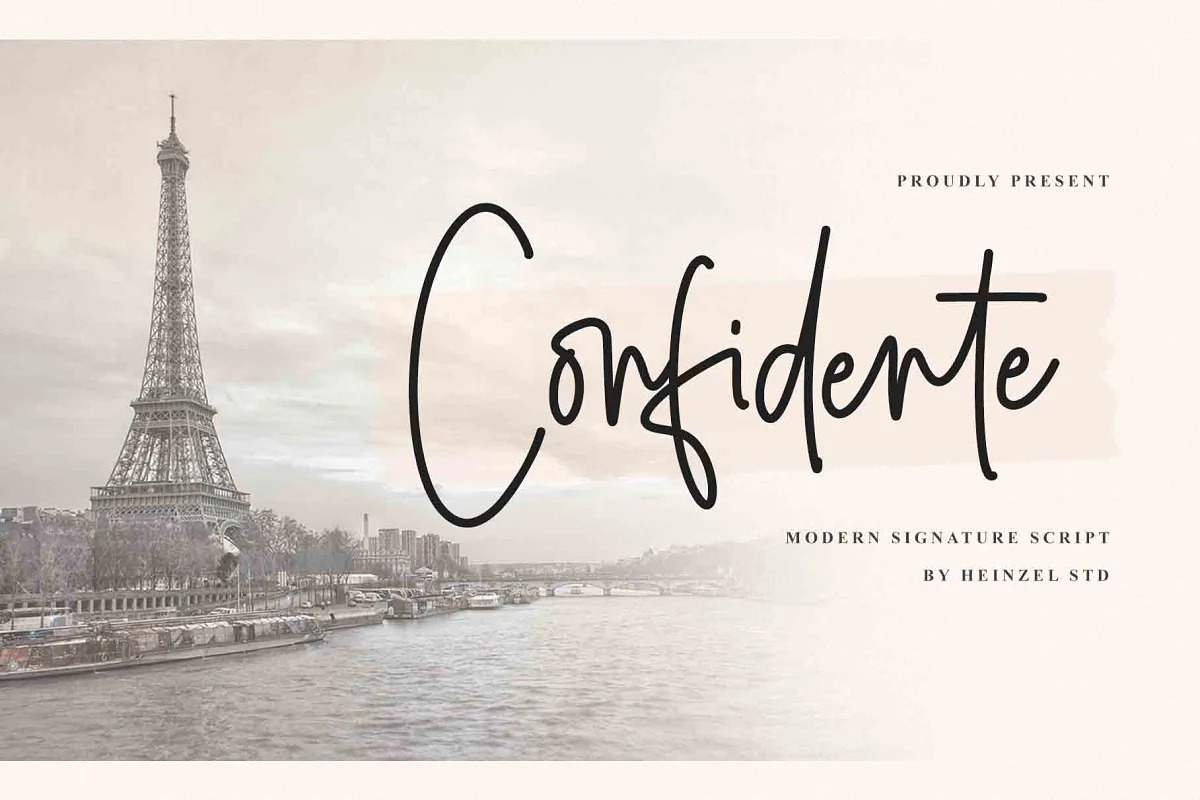 Confidente Handwritten Font