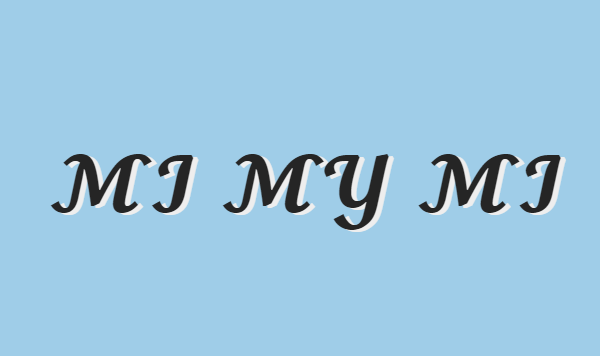 Name of this stylish font