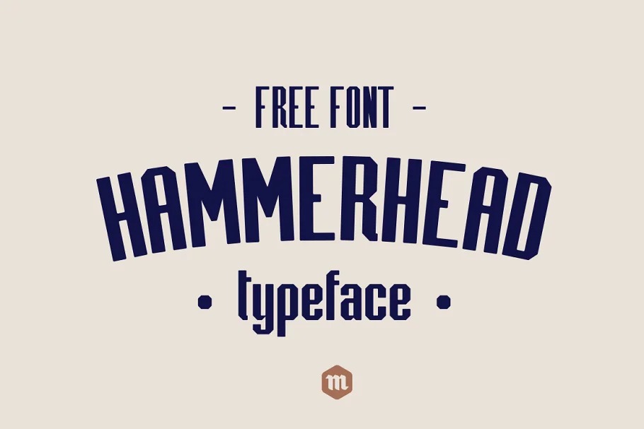 Hammerhead Sans Serif Typeface