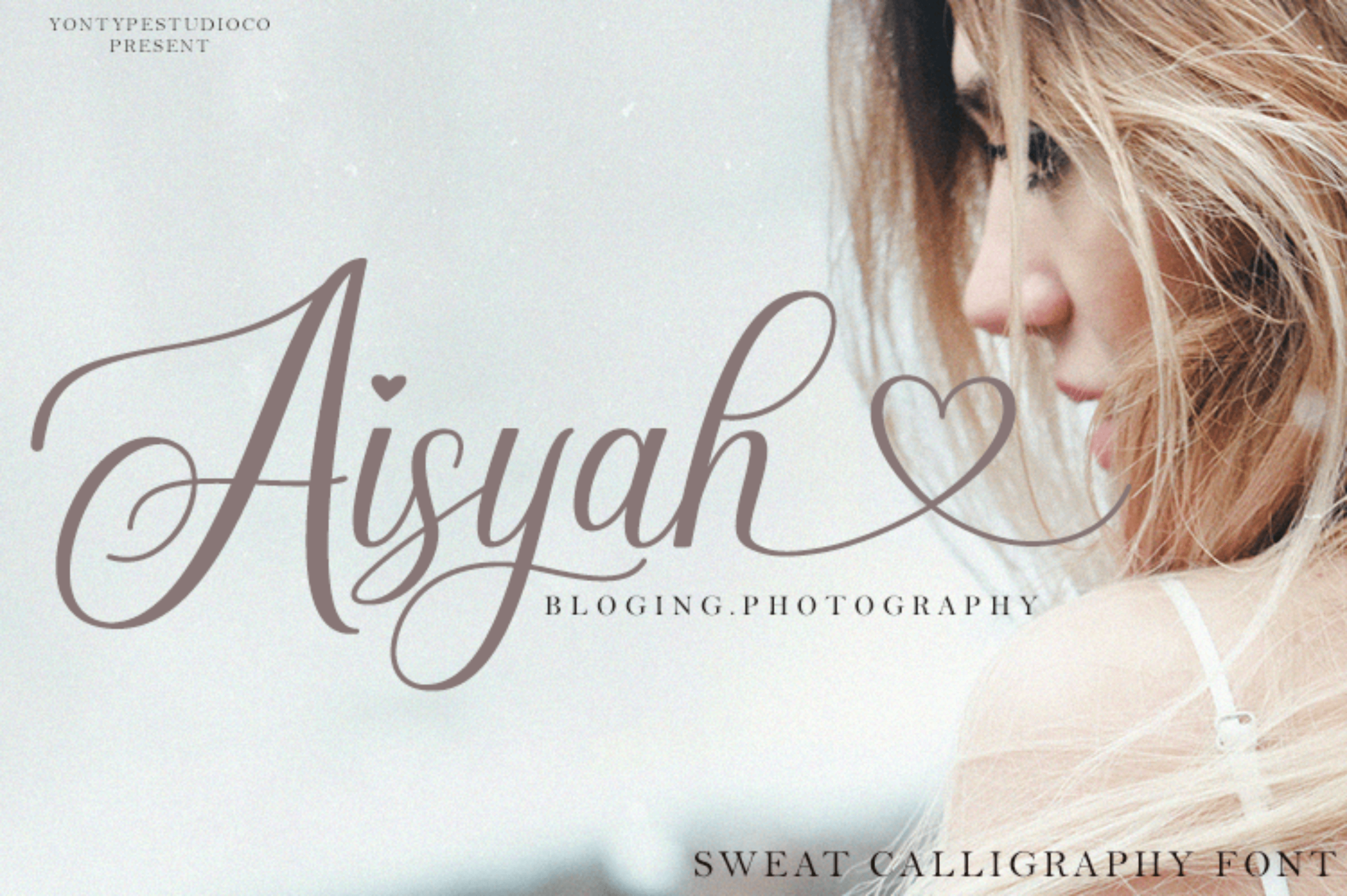 Bisatta Calligraphy Font preview image 4