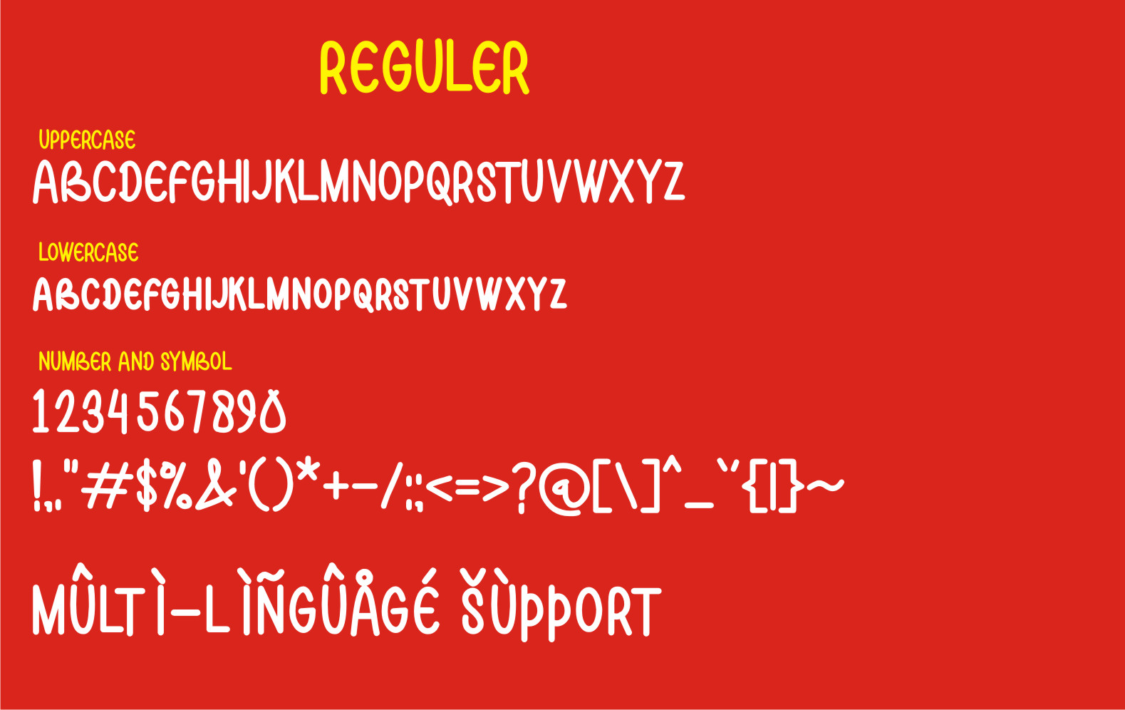 Morekid Font preview image 4