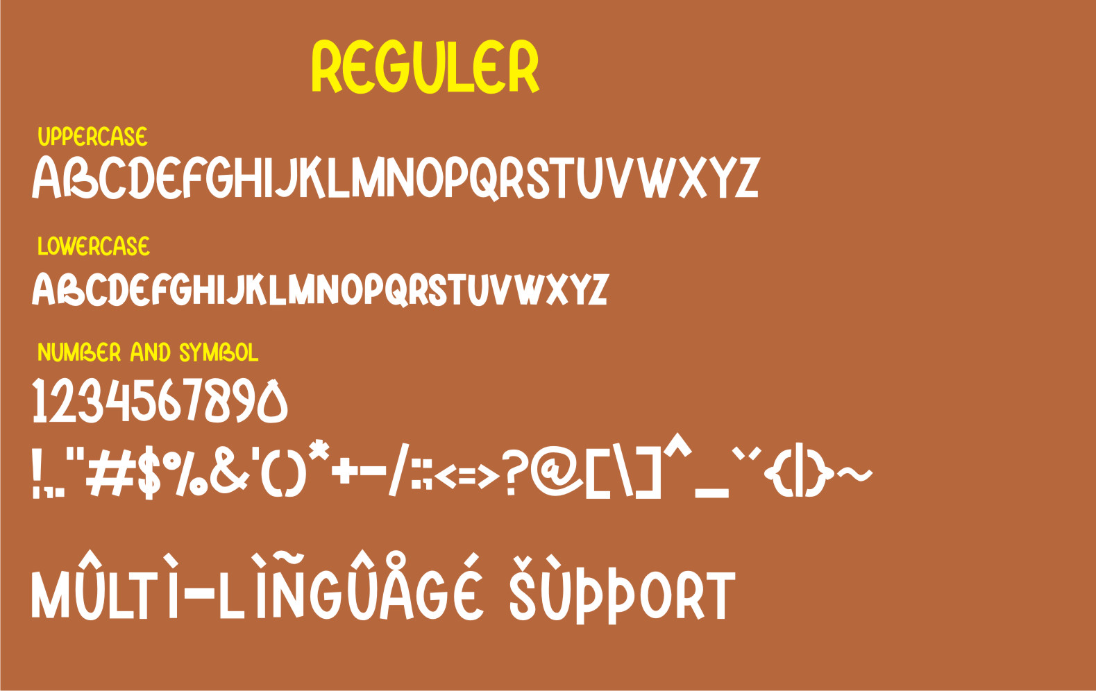 Names Font preview image 5
