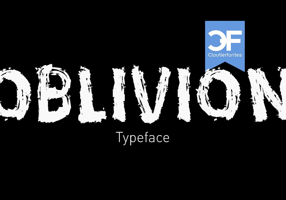 CF Oblivion Brush font