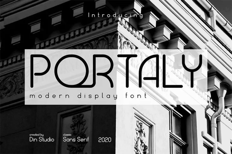 Portaly Sans Serif Font