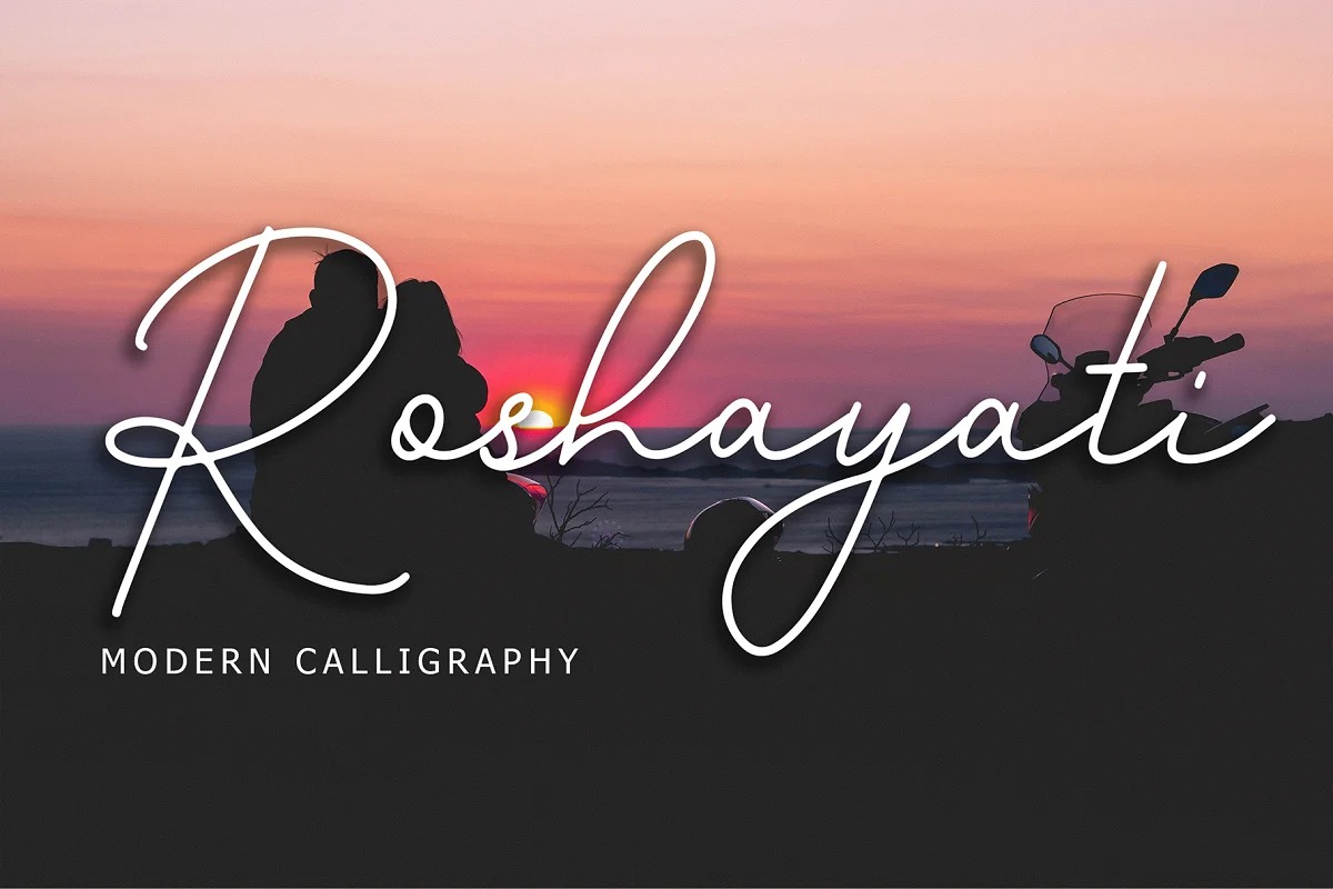 Roshayati Handwritten Font
