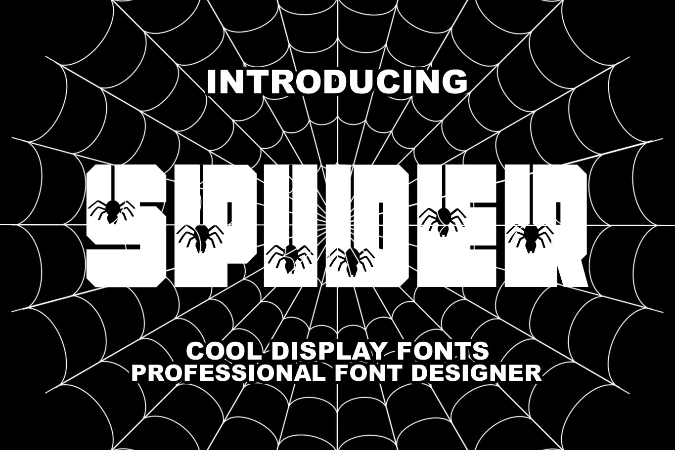 Spider Display Font