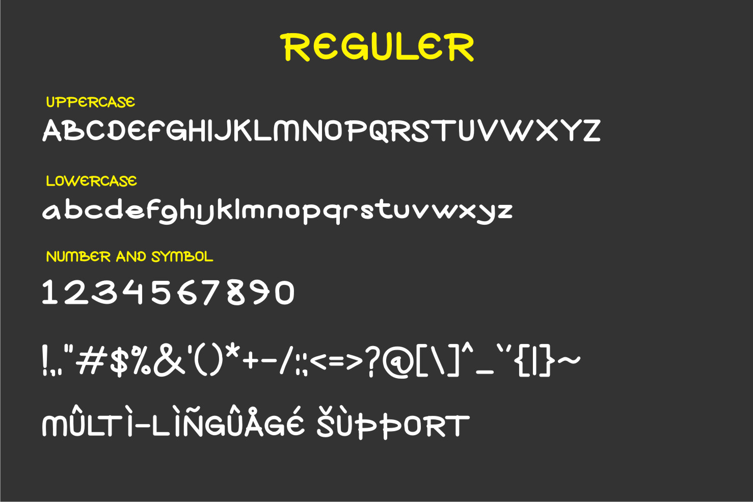 Sunyi Sun Font preview image 3