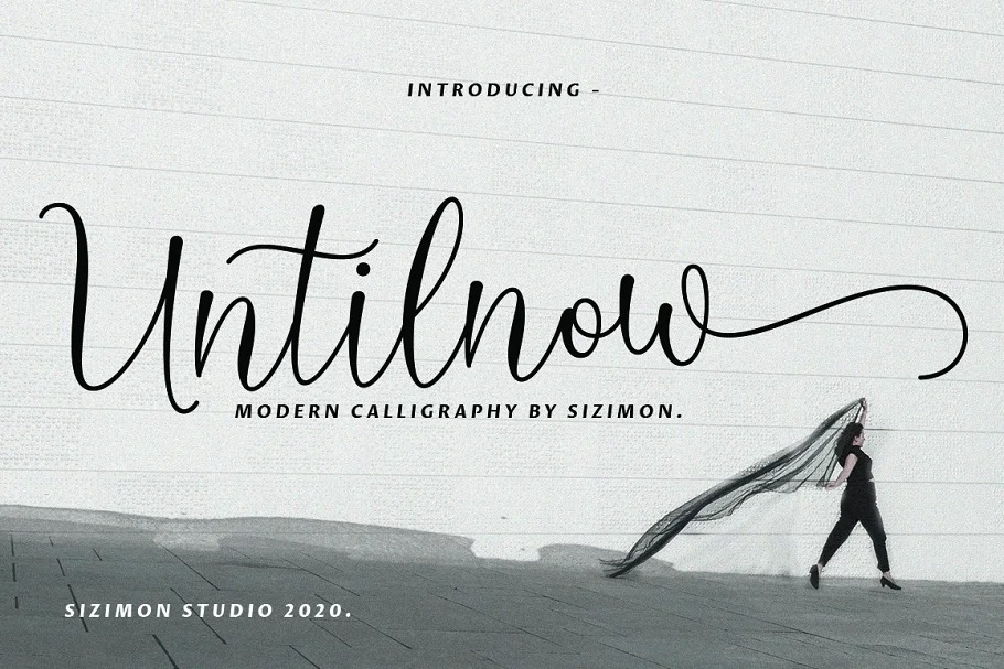 Untilnow Calligraphy Font