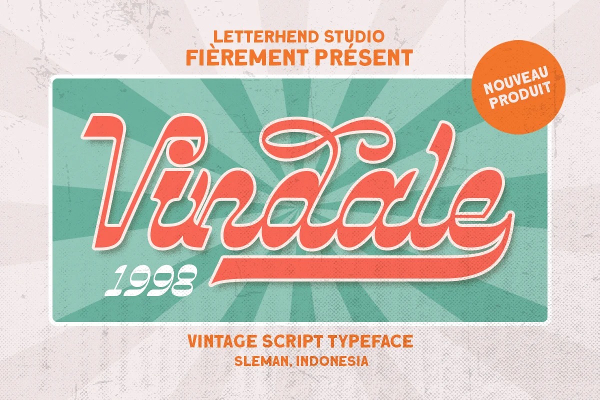Vindale Display Font