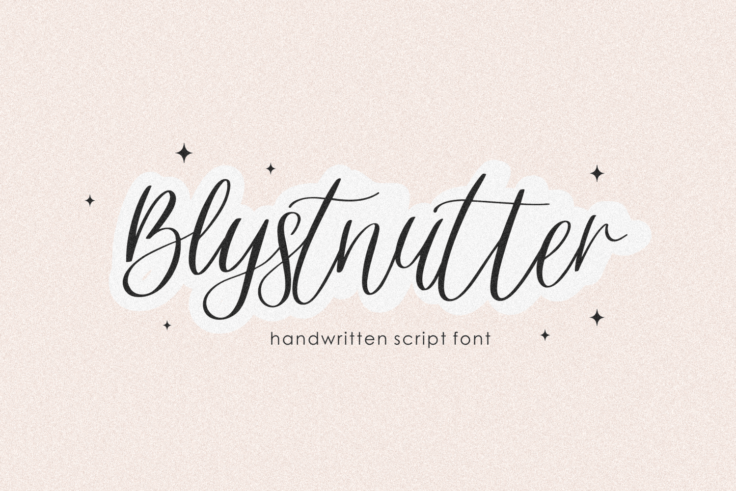 Blystnutter Script Font