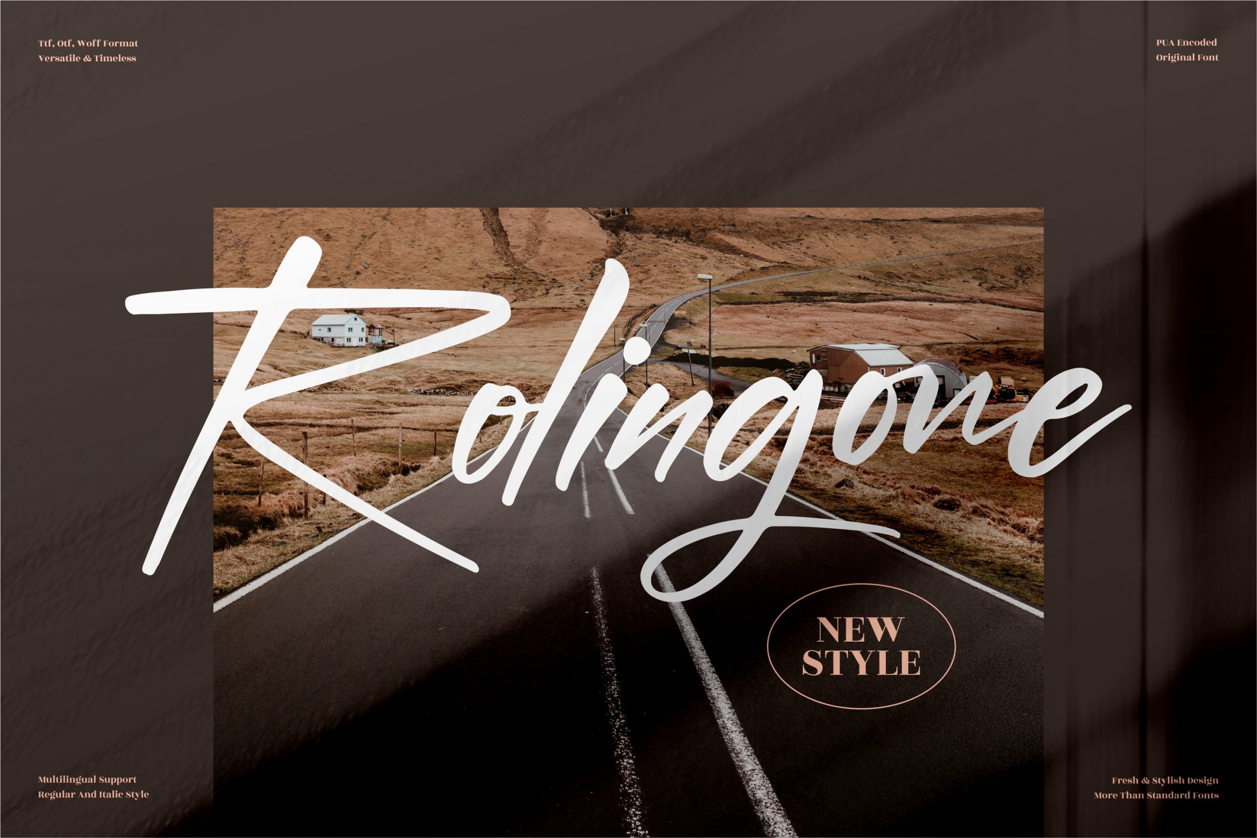 Rolingone Script Font
