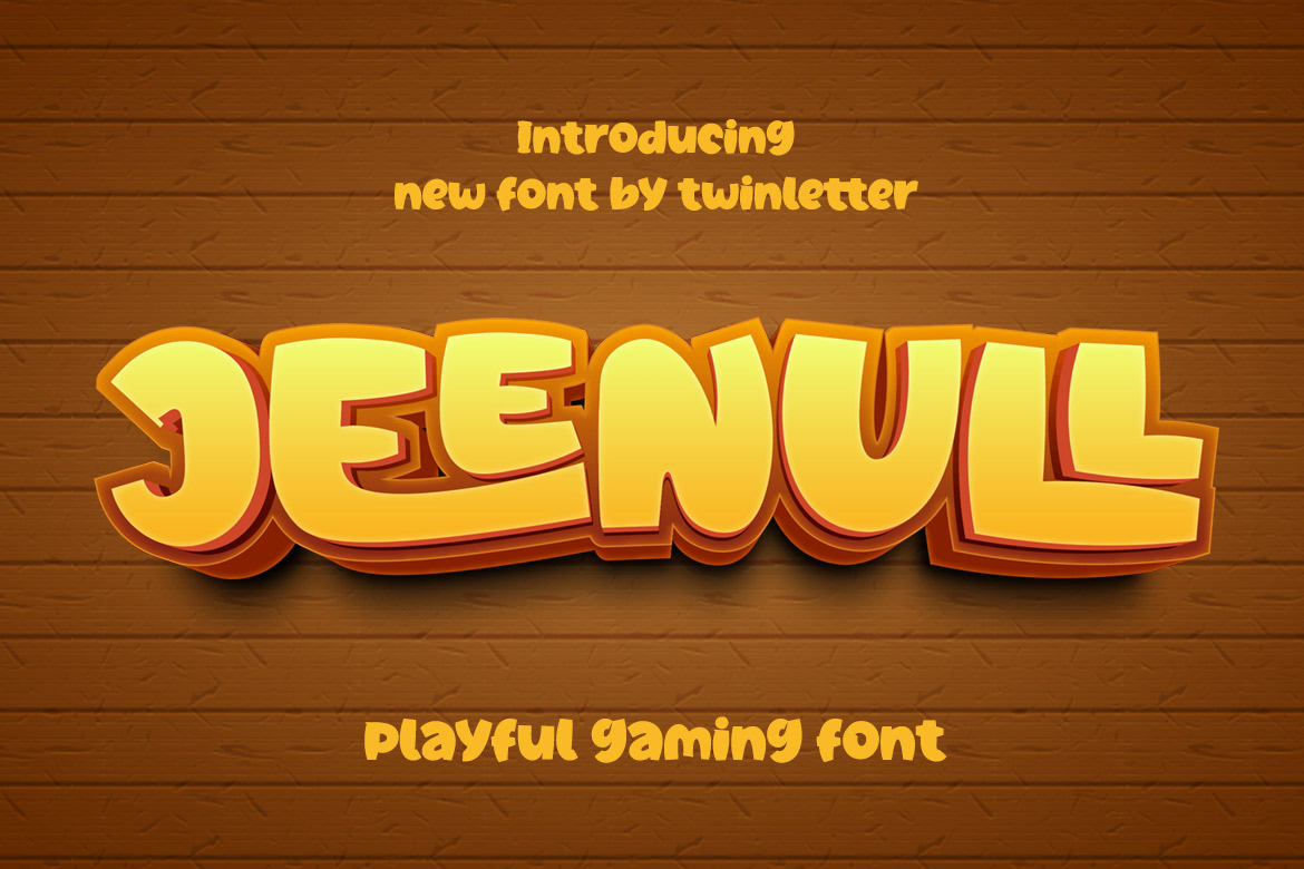 Jeenull Display Font