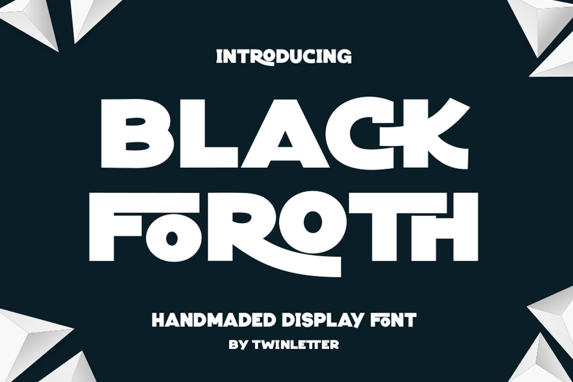 Black Foroth Display Font