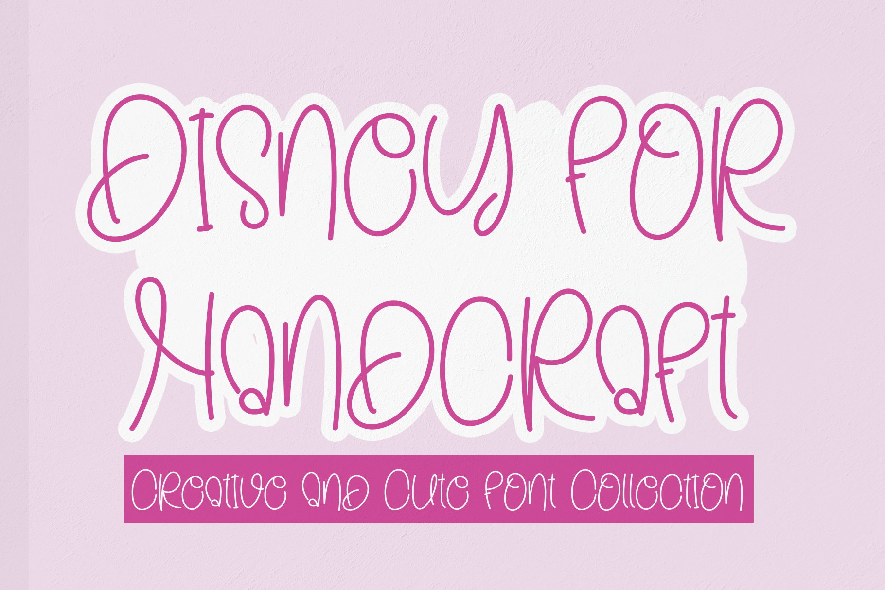 Disney For Handcraft Handwritten Font