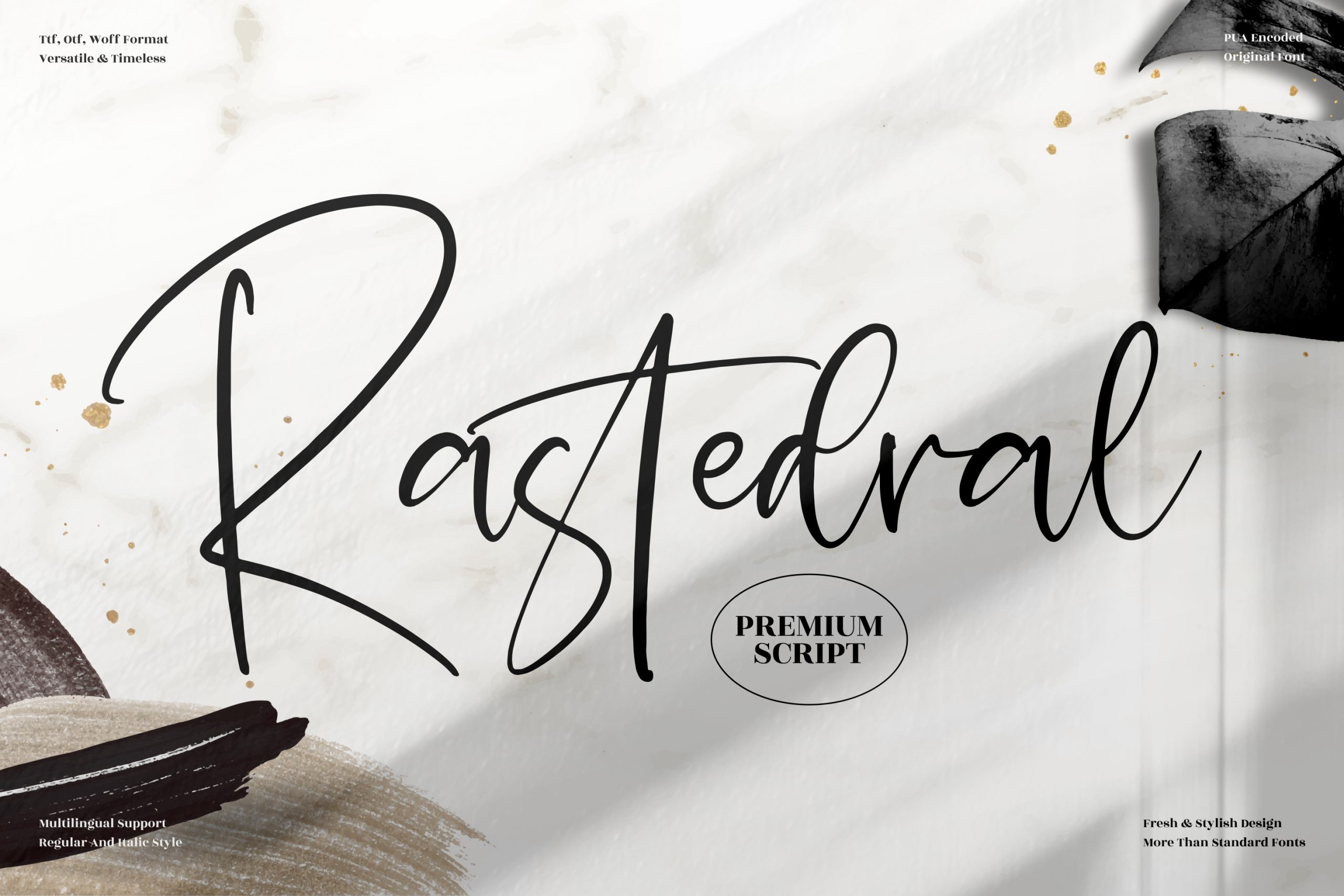 Rastedral Script Font