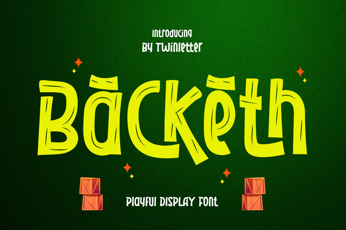 Backeth Display Font