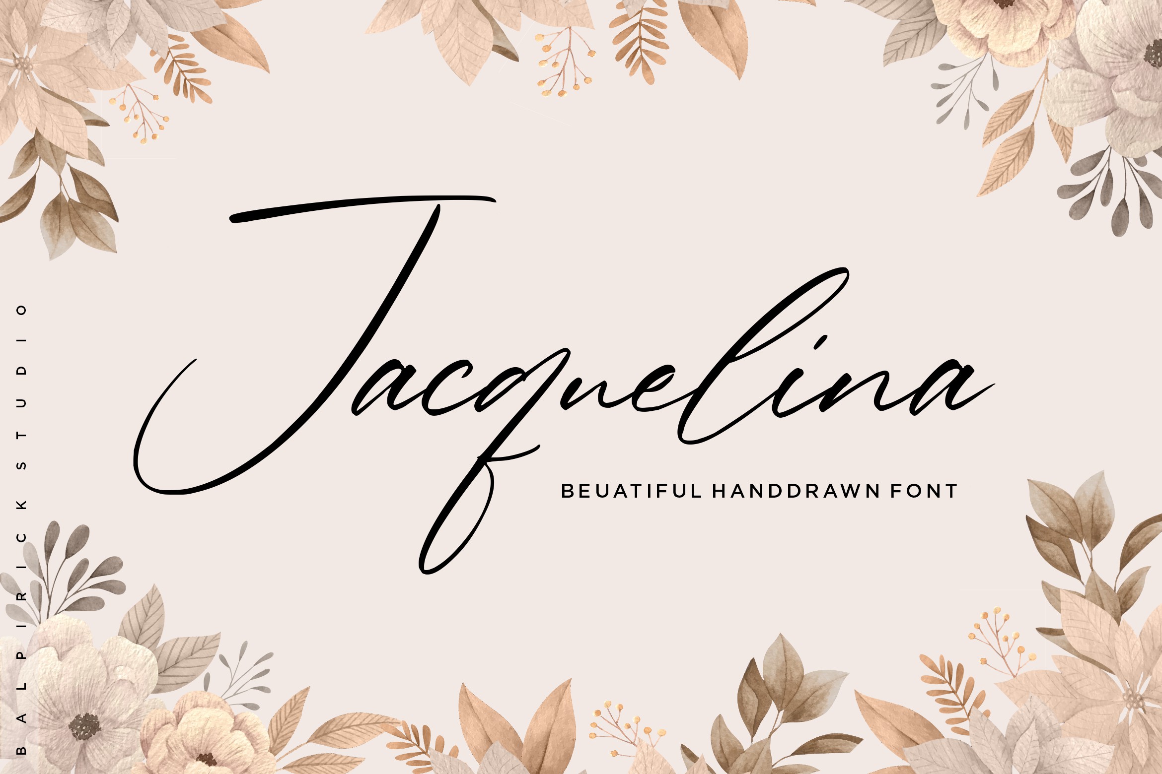 Jacquelina Handdrawn Font