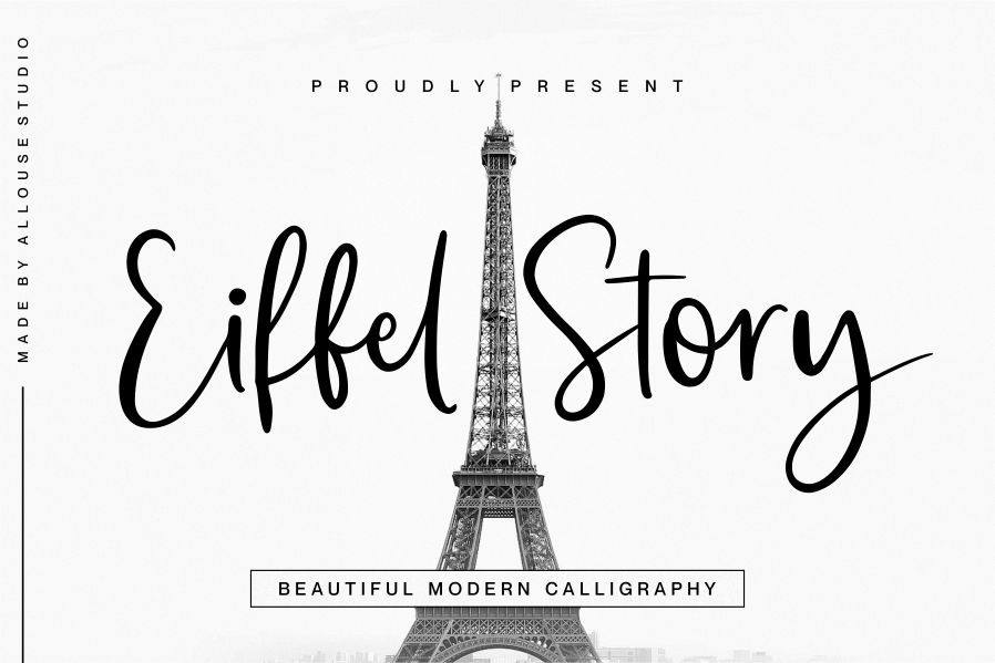 Eiffel Story Script Font