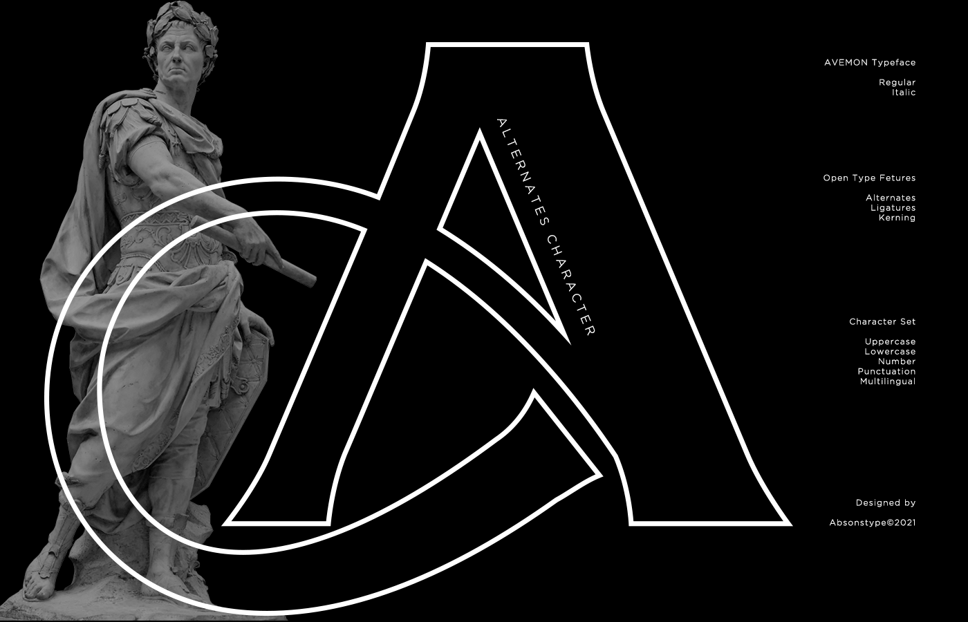 ALTERON Font preview image 5