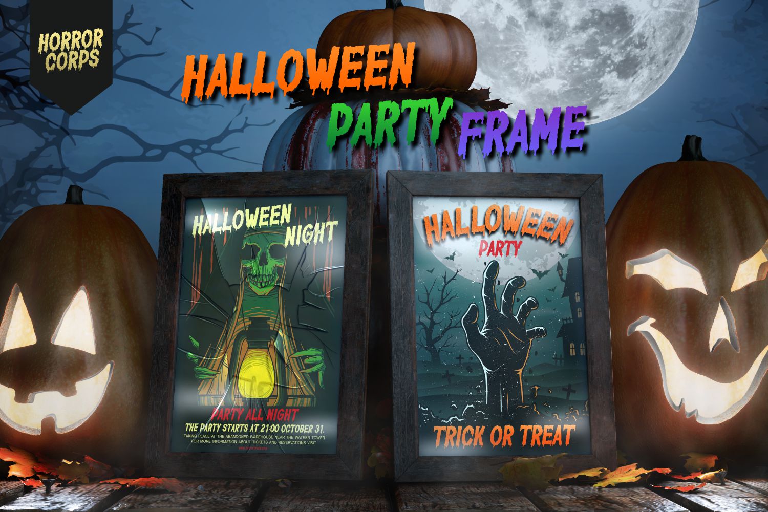Horror Corps Font preview image 2