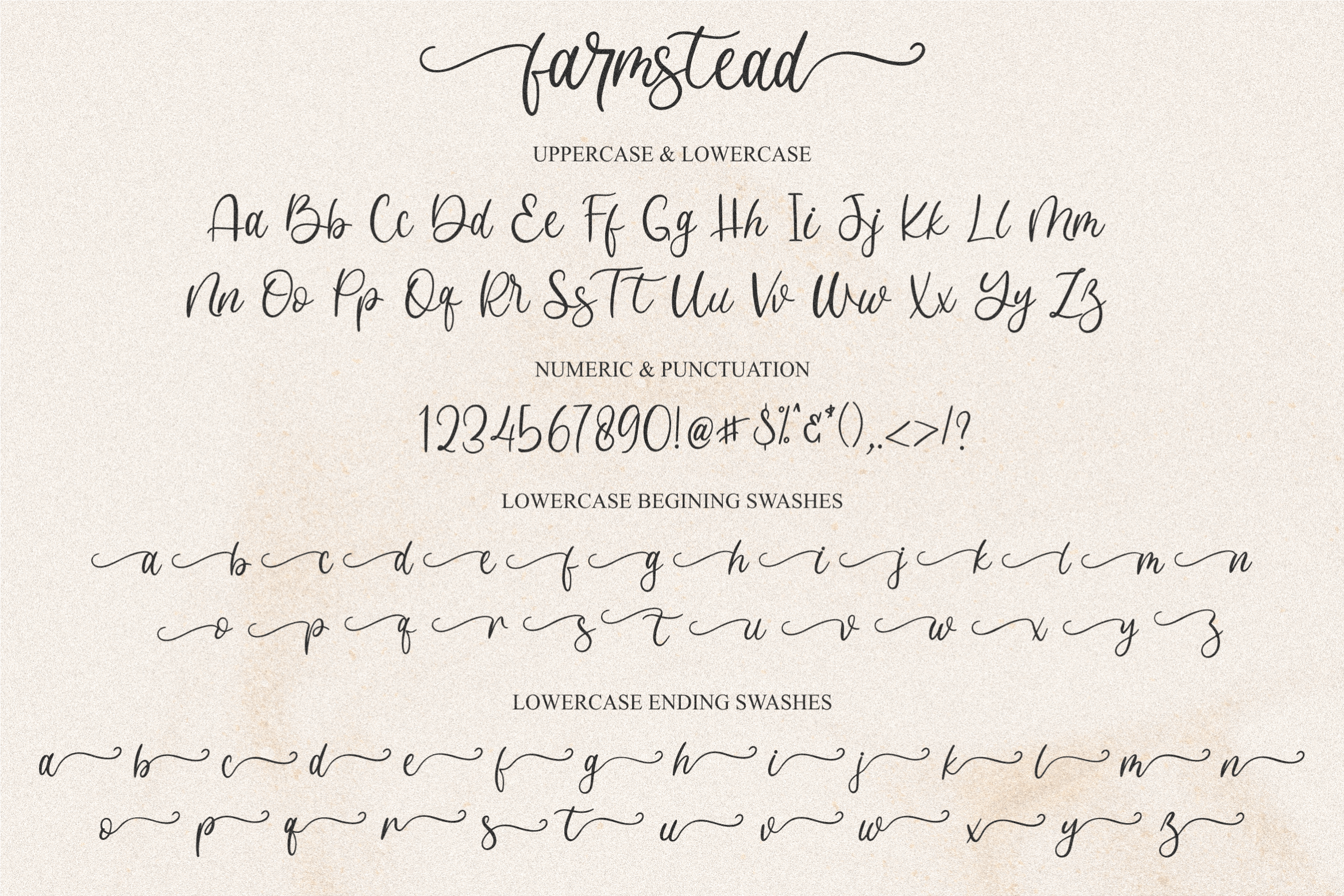 Farmstead Font preview image 5