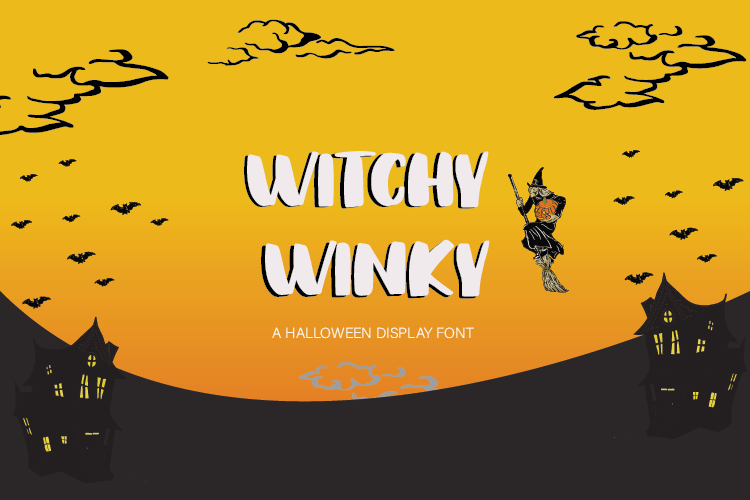 Witchy Winky Display Font