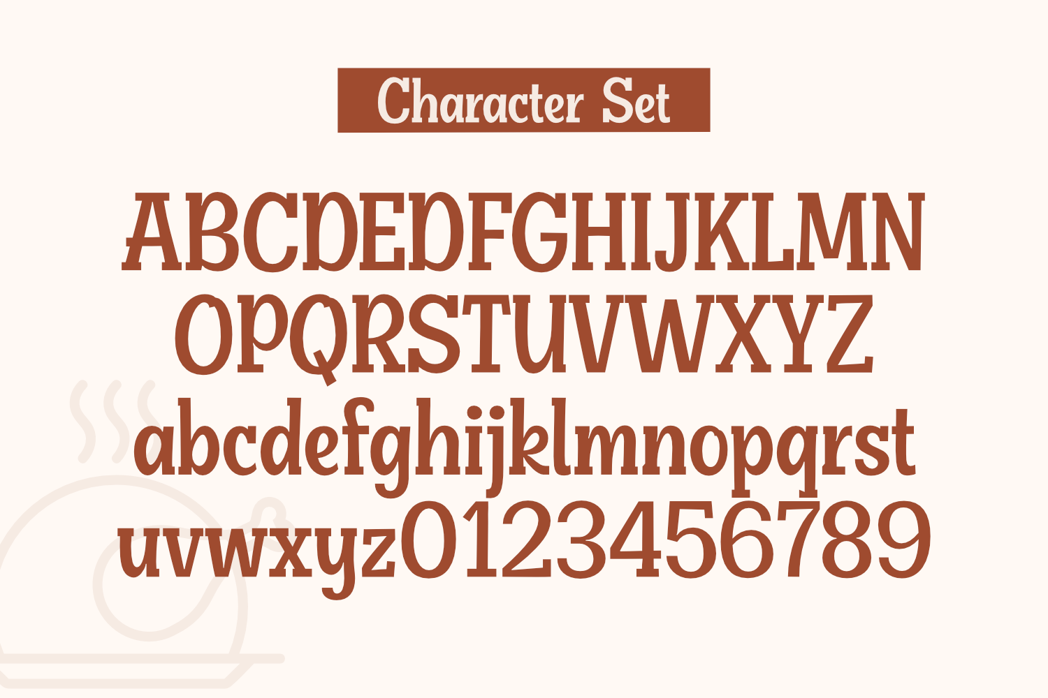 Crispy Food Font preview image 4