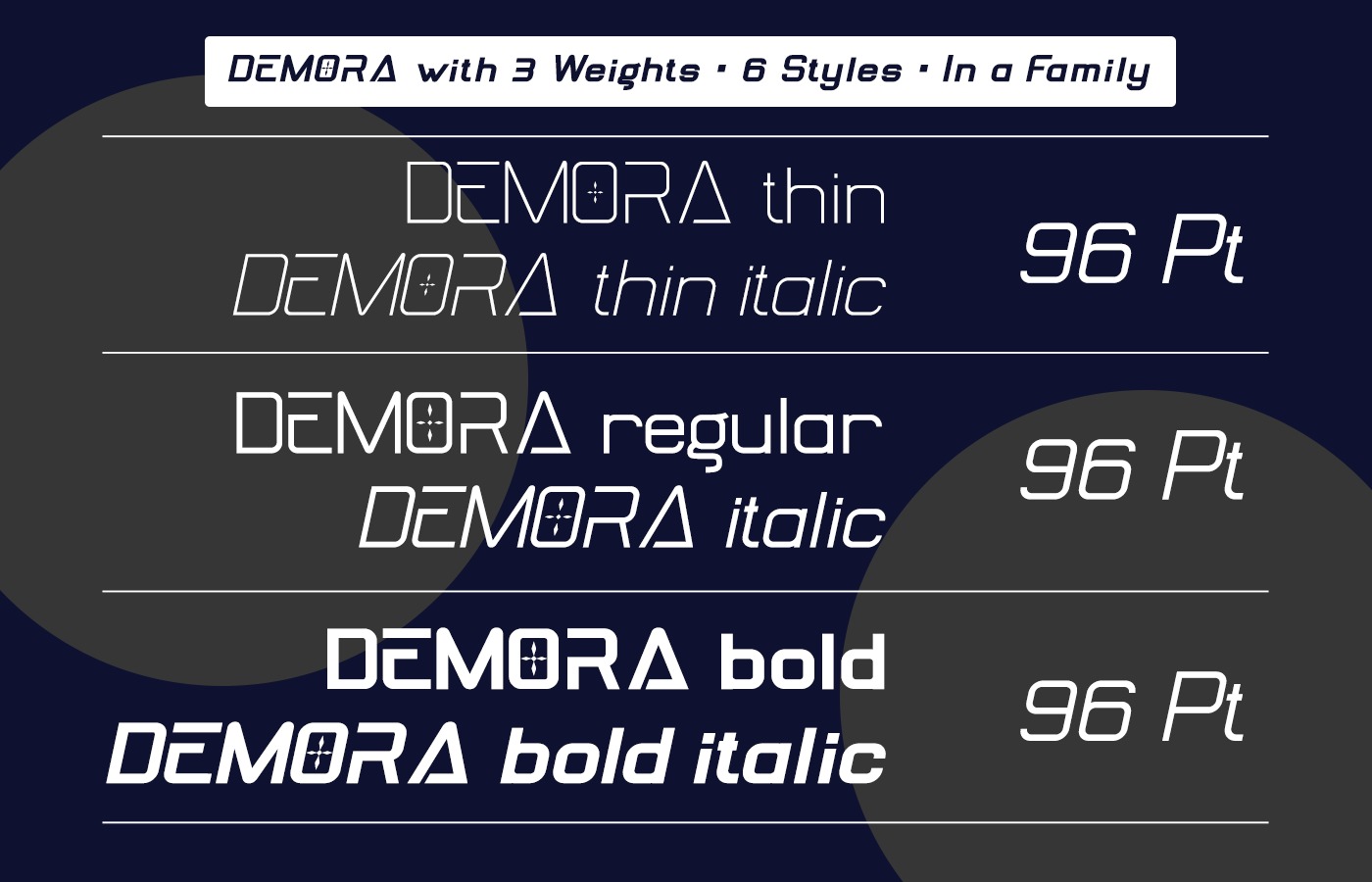 DEMORA Font preview image 5