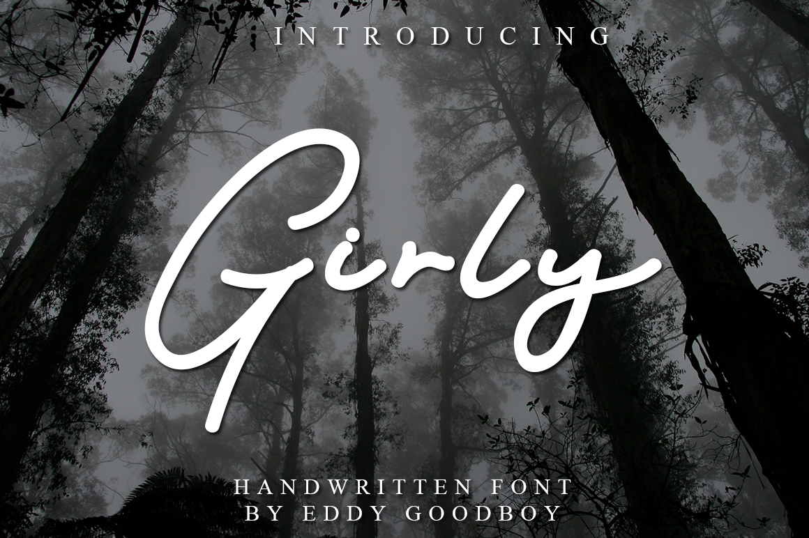 Girly Handwritten Font