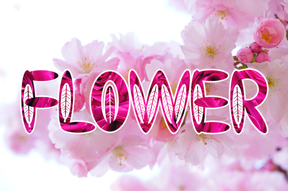 Green Leaf Font preview image 3