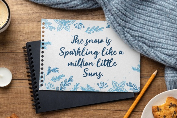 Guardian Snowing Font preview image 3
