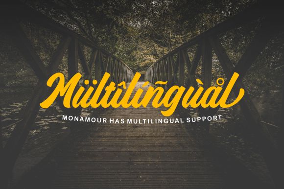 Monamour Font preview image 5
