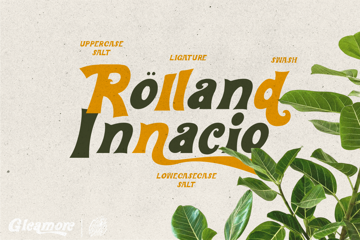 Gleamore Font preview image 2
