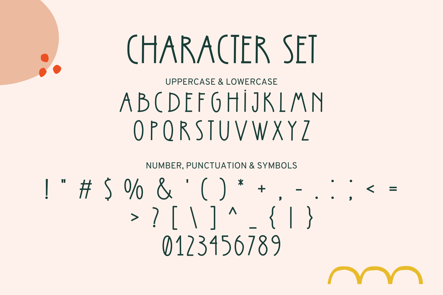 Peachy Rose Font preview image 4