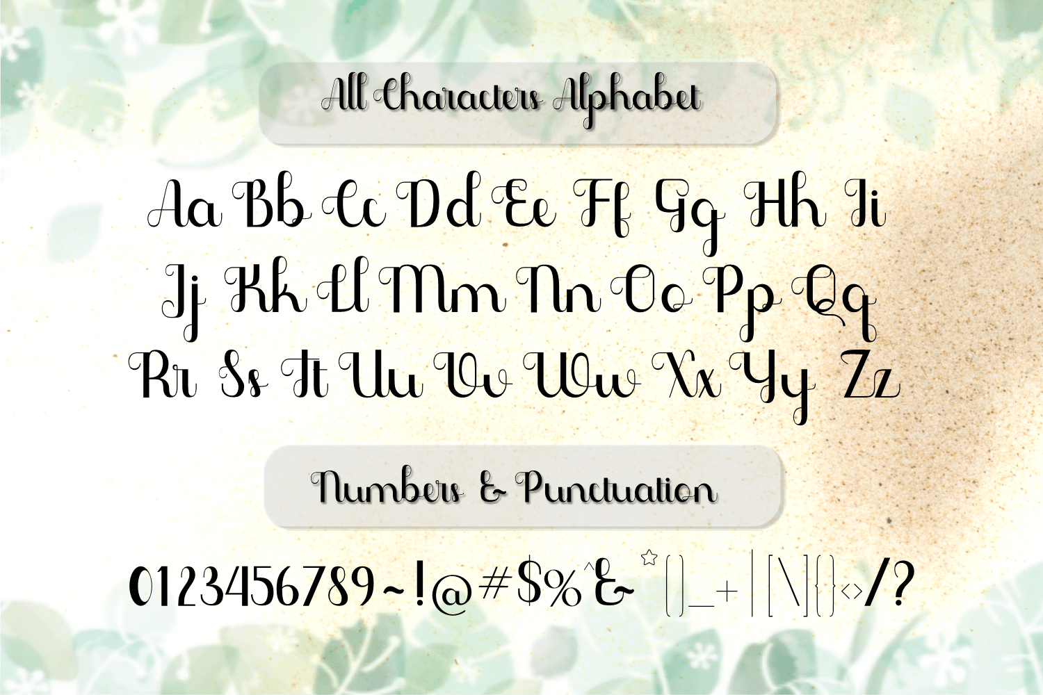 Phyllodendron Font preview image 5