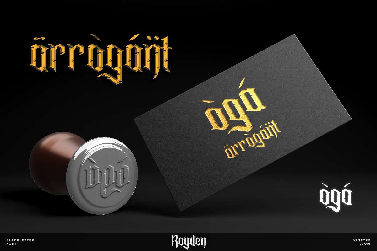 Royden Font preview image 2