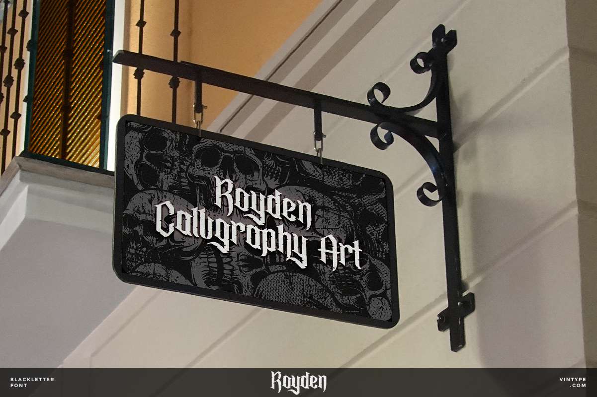 Royden Font preview image 5